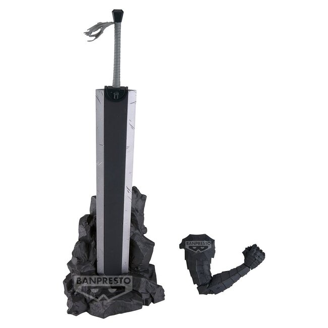 Berserk Grandista PVC Figure Guts (B:Right Arm & Weapon) 25 cm