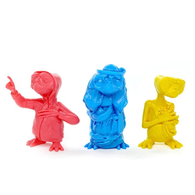E.T. – Der Außerirdische Sammlerset Minifiguren 3er-Pack Edition von 1982, 5 cm