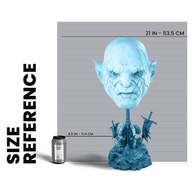 Herr der Ringe Kunstmaske Replika 1/1 Azog 54 cm