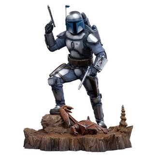 Iron Studios Star Wars Jango Fett Art Scale Statue 1/10 Jango Fett 21 cm