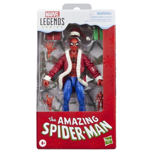 Die fantastische Spider-Man Marvel Legends Actionfigur Spider-Man (Marvel Holiday Special) 15 cm