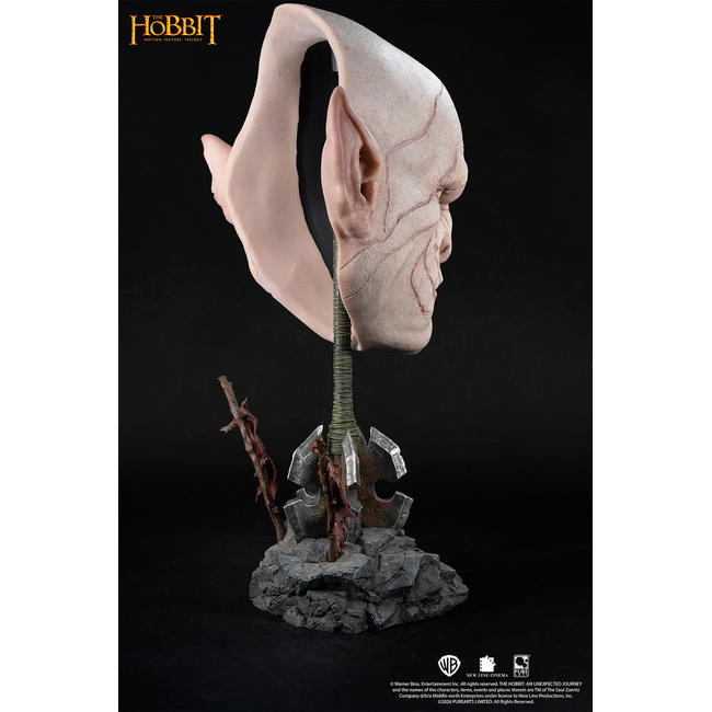 Herr der Ringe Kunstmaske Replika 1/1 Azog 54 cm