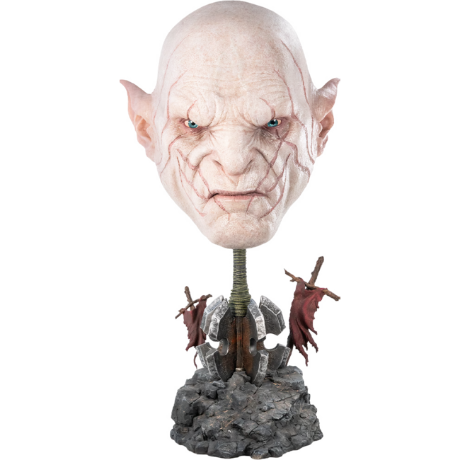 Herr der Ringe Kunstmaske Replika 1/1 Azog 54 cm