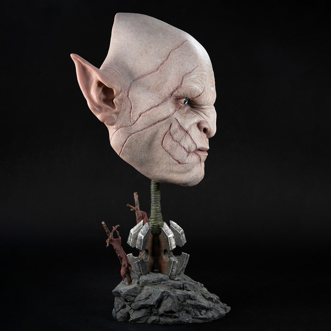 Herr der Ringe Kunstmaske Replika 1/1 Azog 54 cm