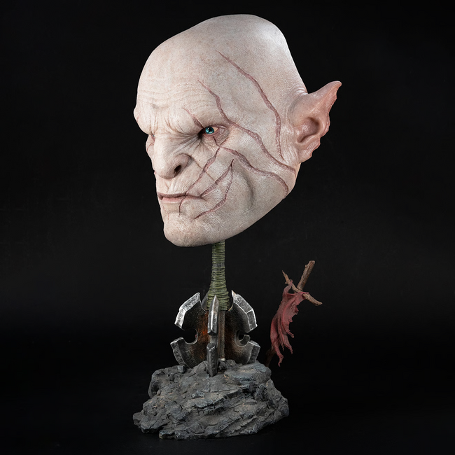 Herr der Ringe Kunstmaske Replika 1/1 Azog 54 cm
