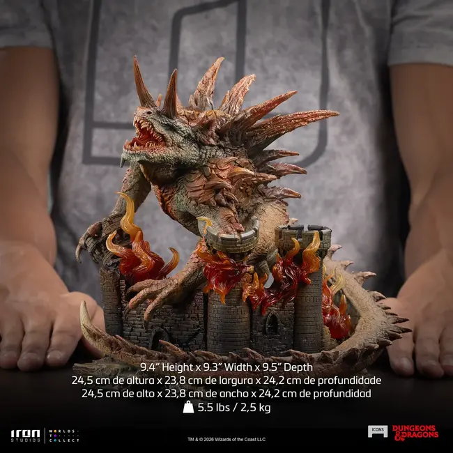 Dungeons & Dragons Tarrasque Icons Statue Tarrasque 24 cm