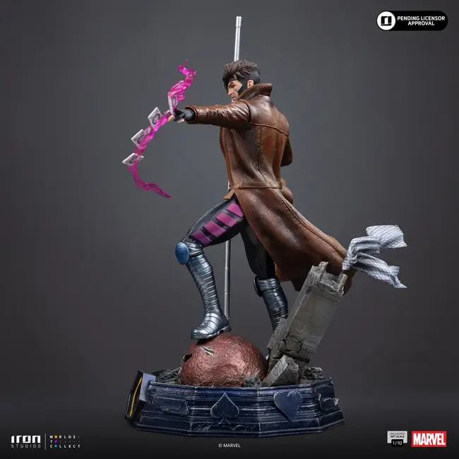 Marvel Gambit Unleashed Art Scale Statue 1/10 Gambit 28 cm