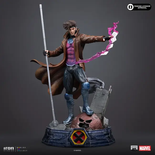 Marvel Gambit Unleashed Art Scale Statue 1/10 Gambit 28 cm