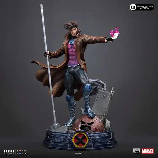 Marvel Gambit Unleashed Art Scale Statue 1/10 Gambit 28 cm
