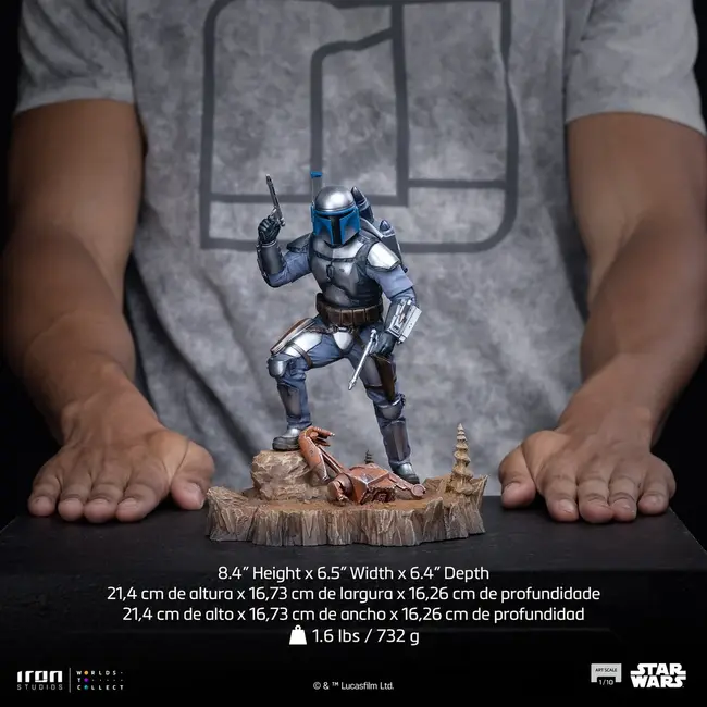 Star Wars Jango Fett Art Scale Statue 1/10 Jango Fett 21 cm