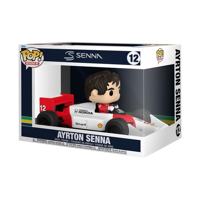 Formel 1 POP! Rides Super Deluxe Vinylfigur McLaren-Senna 15 cm