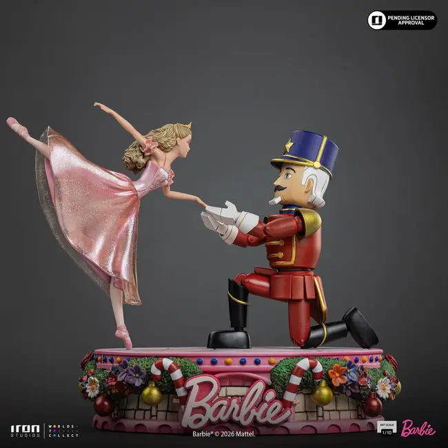 Barbie Nussknacker (25. Jubiläum) Deluxe-Kunststatue im Maßstab 1:10, 23 cm