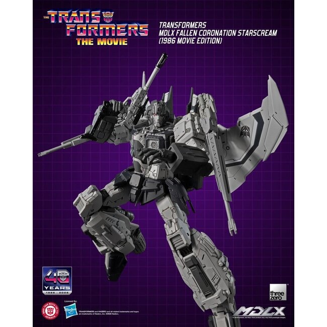 Transformers MDLX Actionfigur Fallen Coronation Starscream (1986 Movie Edition) 20 cm