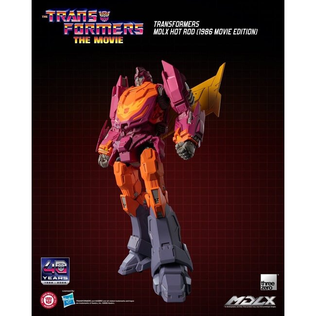 Transformers MDLX Action Figure Hot Rod (1986 Movie Edition) 18 cm