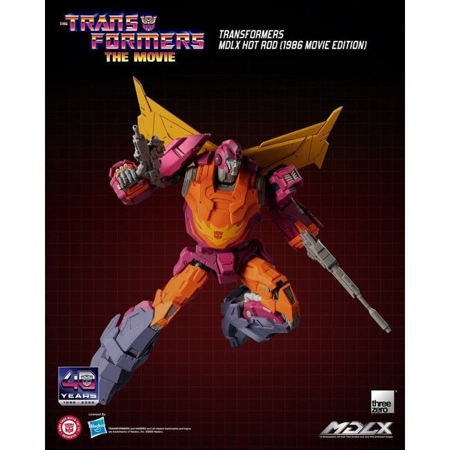Transformers MDLX Actionfigur Hot Rod (1986 Movie Edition) 18 cm