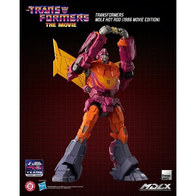 Transformers MDLX Actionfigur Hot Rod (1986 Movie Edition) 18 cm