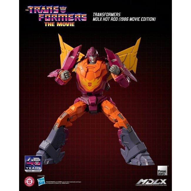 Transformers MDLX Actionfigur Hot Rod (1986 Movie Edition) 18 cm
