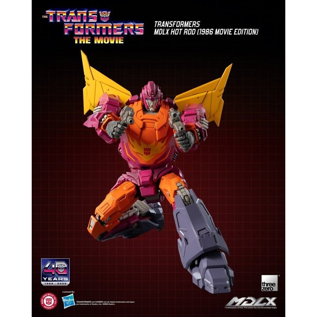 Transformers MDLX Action Figure Hot Rod (1986 Movie Edition) 18 cm