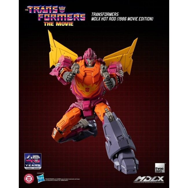 Transformers MDLX Actionfigur Hot Rod (1986 Movie Edition) 18 cm
