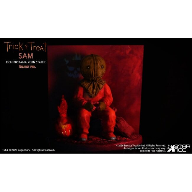 Trick R Treat Diorama Resin Statue Sam DX 18 cm