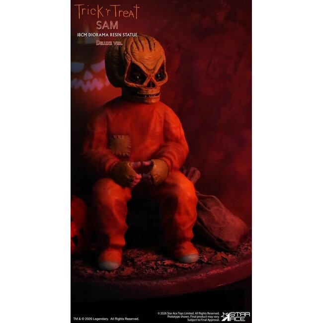Trick R Treat Diorama Resin Statue Sam DX 18 cm