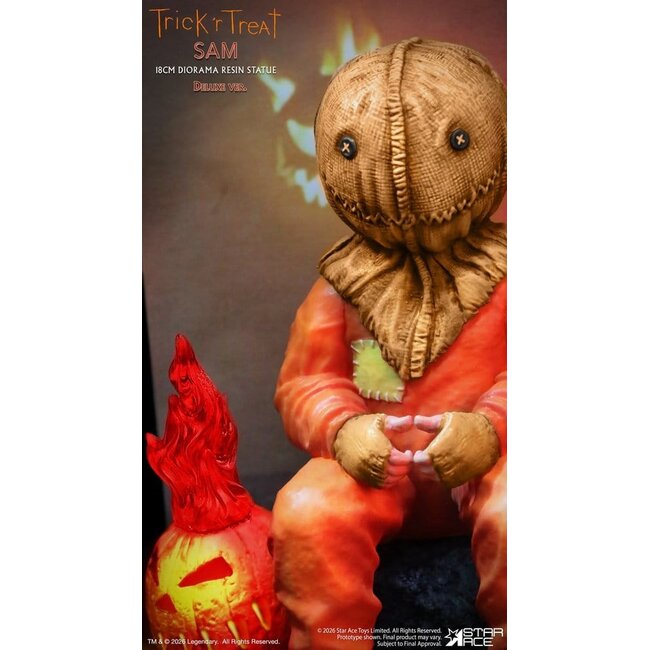 Trick R Treat Diorama Resin Statue Sam DX 18 cm