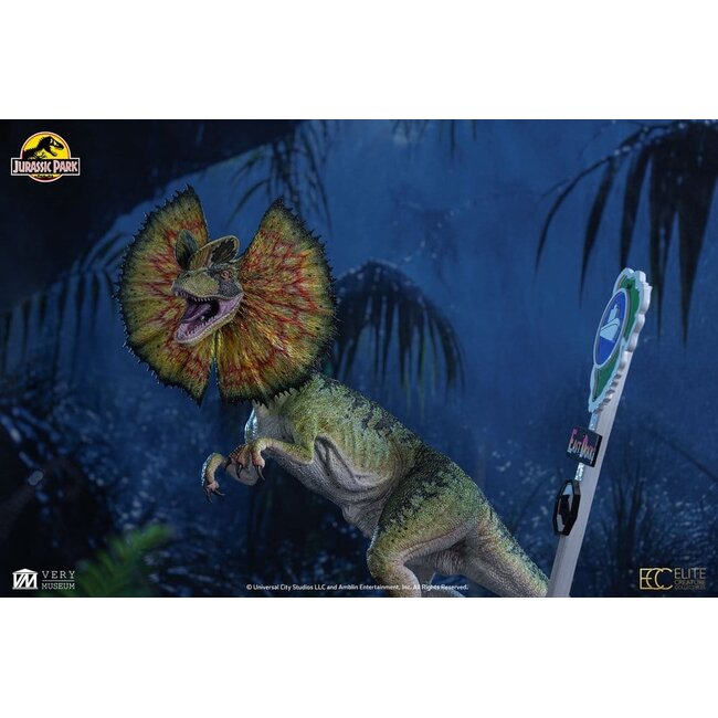 Jurassic Park Maquette 1/3 Dilophosaurus 62 cm