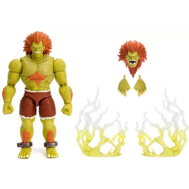 Street Fighter Actionfigur II Blanka GID 19 cm