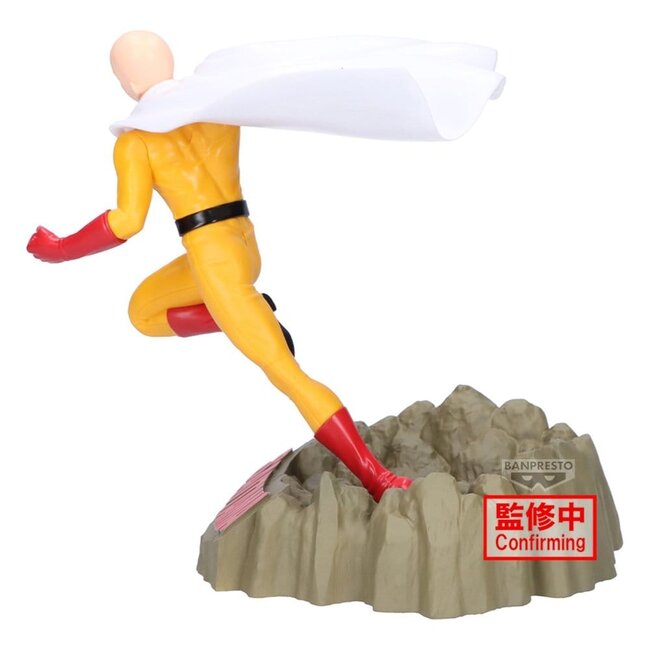 One Punch Man PVC Figure Saitama Crash Base Ver. 22 cm