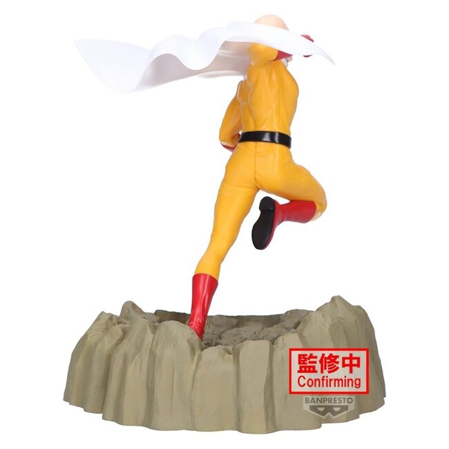 One Punch Man PVC Figure Saitama Crash Base Ver. 22 cm