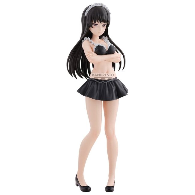 Girls und Panzer das Finale Eternal Romance PVC Figure Shiho Nishizumi Maid Swimsuit Ver. 28 cm
