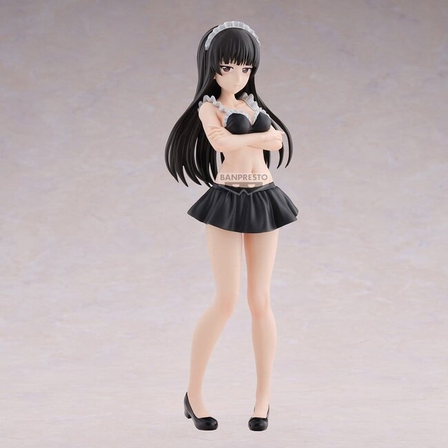 Girls und Panzer das Finale Eternal Romance PVC Figure Shiho Nishizumi Maid Swimsuit Ver. 28 cm