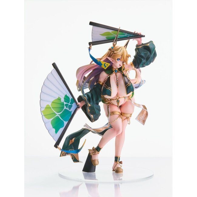 Originale Elfen-Dorf-Serie, PVC-Figur 1/6, 20. Jubiläum, Dorfbewohner Baila, Antennenladen, limitierte Auflage, 26 cm