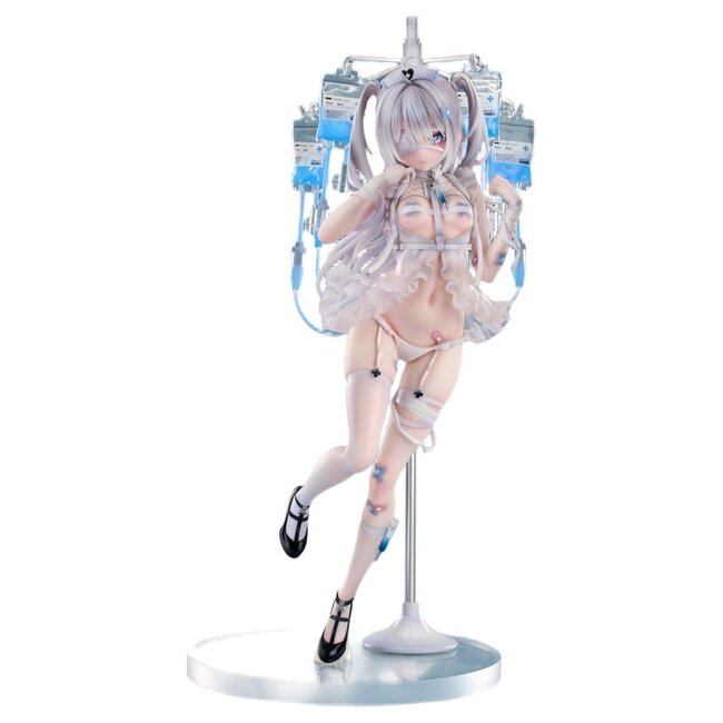 Original-Charakter-PVC-Figur 1/6 Mikuro Siino Nurse Ver. Deluxe Edition, illustriert von Mashiro Shiki, 29 cm