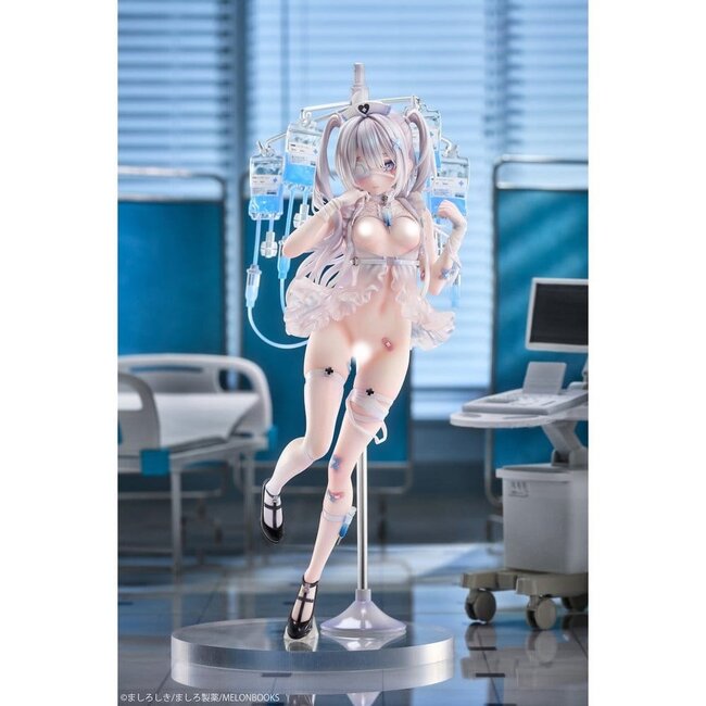 Original-Charakter-PVC-Figur 1/6 Mikuro Siino Nurse Ver. Deluxe Edition, illustriert von Mashiro Shiki, 29 cm