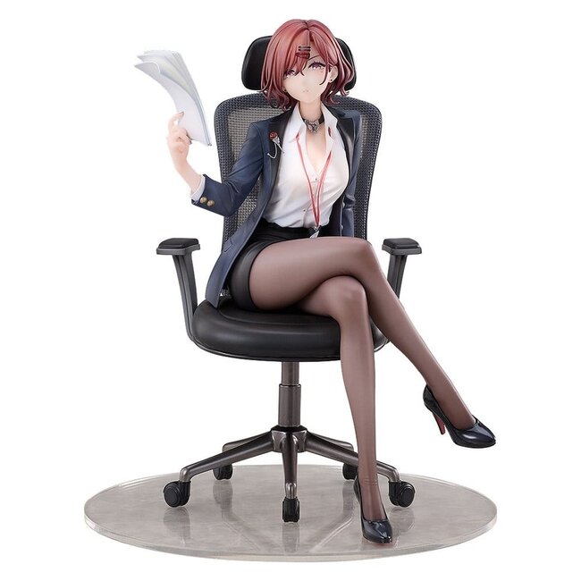 The Idolmaster Shiny Colors x Mahjong Soul PVC Figure 1/7 Madoka Higuchi Effortless Work Ver. 21 cm
