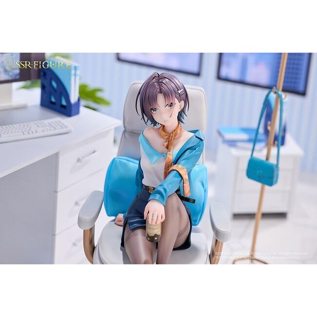 The Idolmaster: Shiny Colors x Mahjong Soul PVC Figure 1/7 Toru Asakura Effortless Work Ver. 21 cm