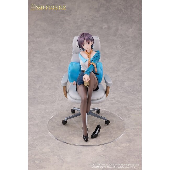 The Idolmaster: Shiny Colors x Mahjong Soul PVC Figure 1/7 Toru Asakura Effortless Work Ver. 21 cm