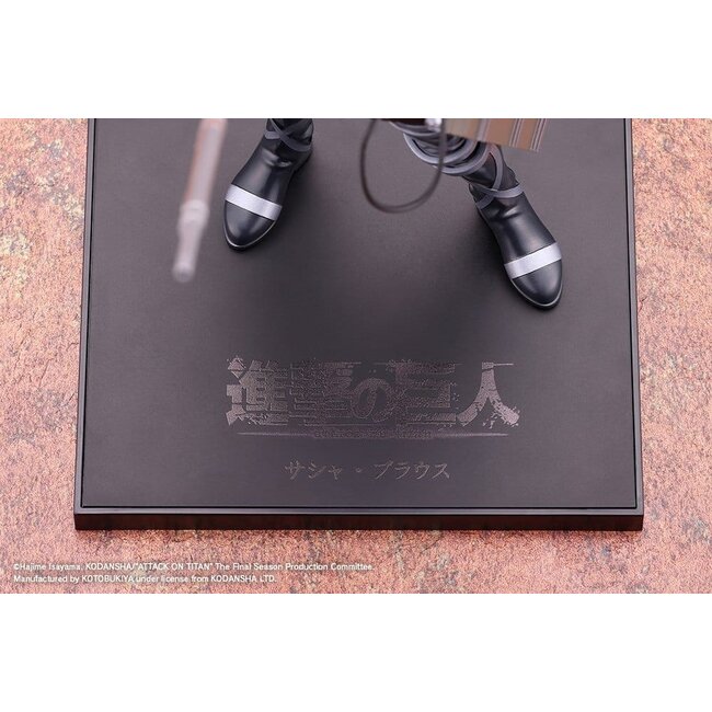 Attack on Titan: Die letzte Staffel Oshi Works PVC-Figur Sasha Blouse Die letzte Staffel Version 25 cm