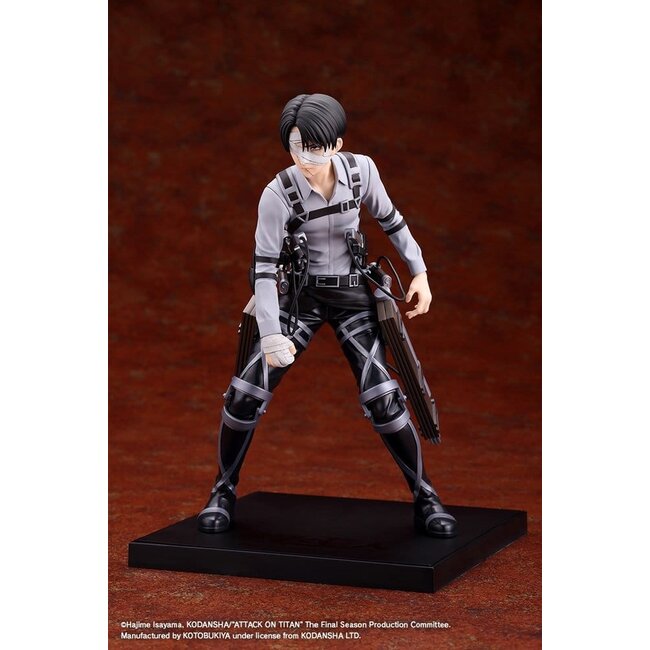 Attack on Titan: Die letzte Staffel Oshi Works PVC-Figur Levi Ackerman Die letzte Staffel Version 20 cm