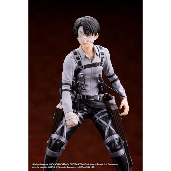 Attack on Titan: Die letzte Staffel Oshi Works PVC-Figur Levi Ackerman Die letzte Staffel Version 20 cm