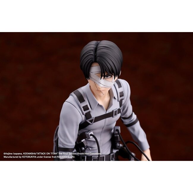 Attack on Titan: The Final Season Oshi Works PVC Figure Levi Ackerman The Final Season Ver. 20 cm