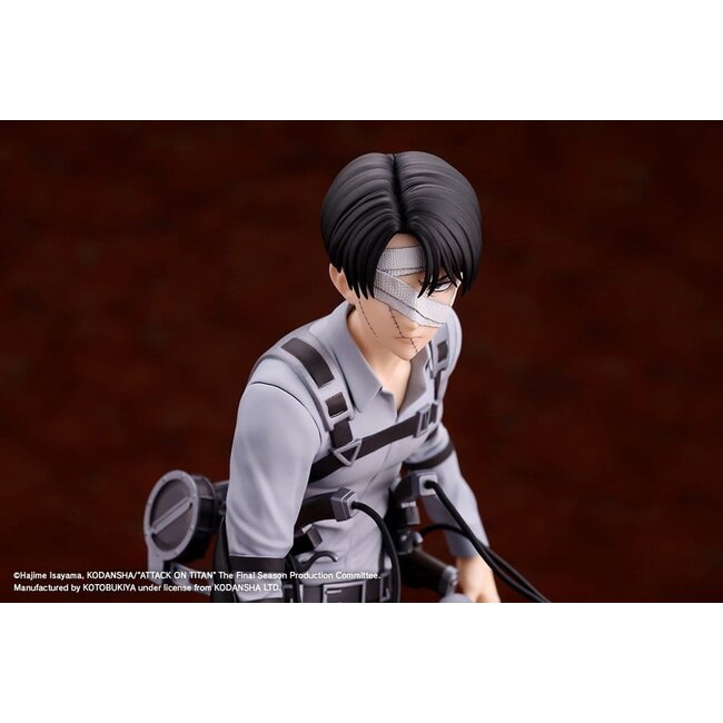 Attack on Titan: Die letzte Staffel Oshi Works PVC-Figur Levi Ackerman Die letzte Staffel Version 20 cm