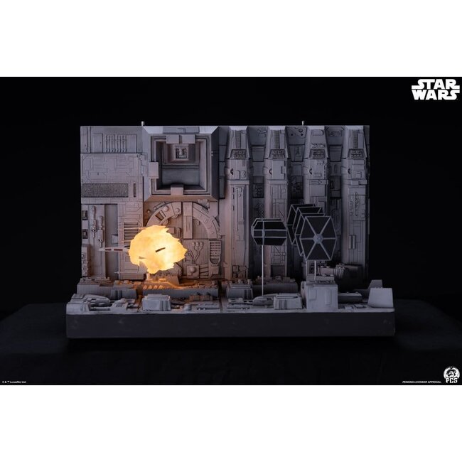 Star Wars Movie Moments Mini-Diorama Trench Run 23 cm