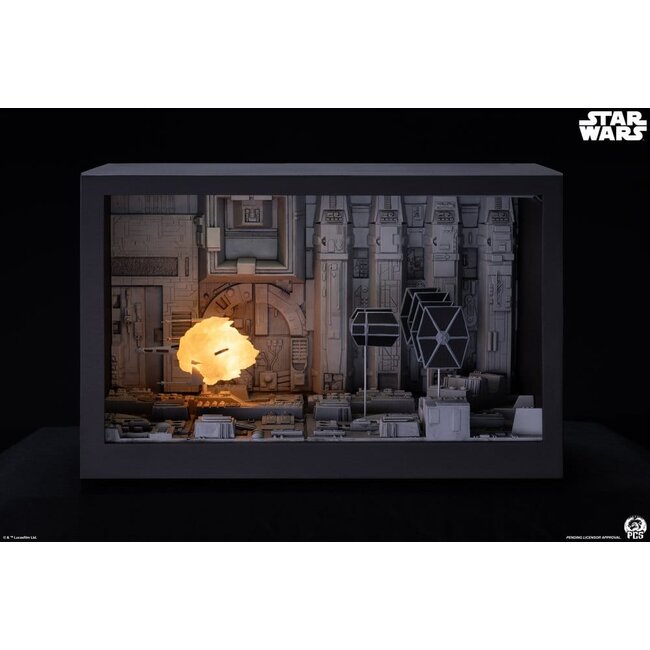 Star Wars Movie Moments Mini-Diorama Trench Run 23 cm