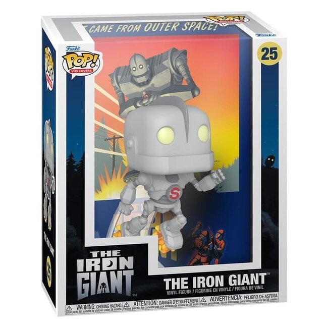 The Iron Giant POP! VHS Covers Vinyl Figure Ghost Face 9 cm
