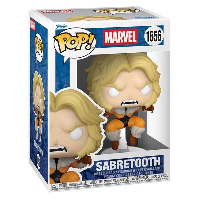 Marvel Weapon X Program POP! Vinyl Figure Sabertooth 9 cm