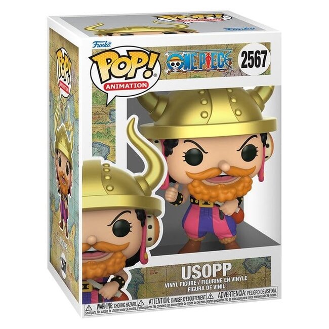 One Piece POP! Vinyl-Animationsfigur Usopp 9 cm
