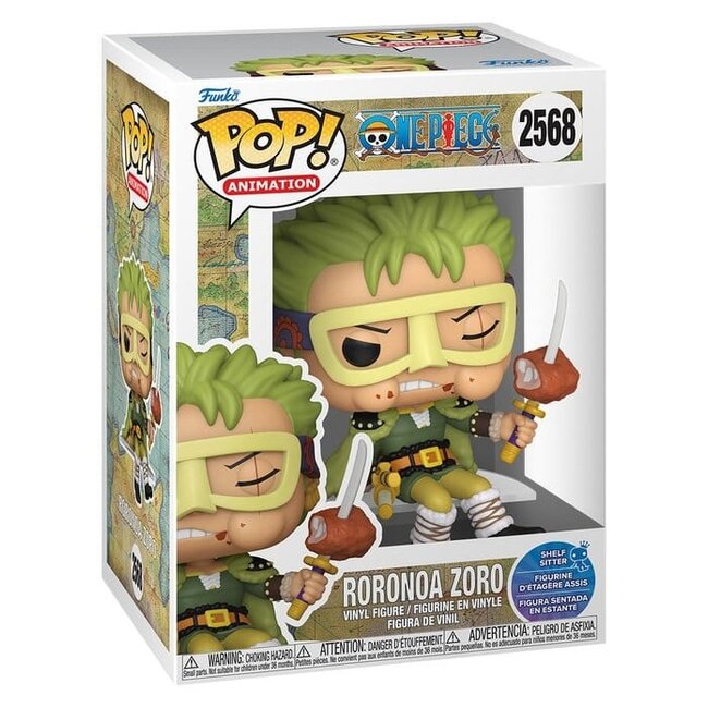 One Piece POP! Vinyl-Animationsfigur Zoro 9 cm