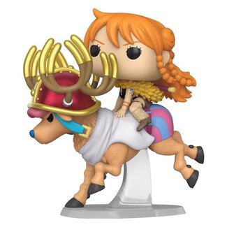 Funko One Piece POP! Rides Deluxe Vinylfigur Nami & Chopper 15 cm Funko One Piece POP! Rides Deluxe Vinylfigur Nami & Chopper 15 cm
